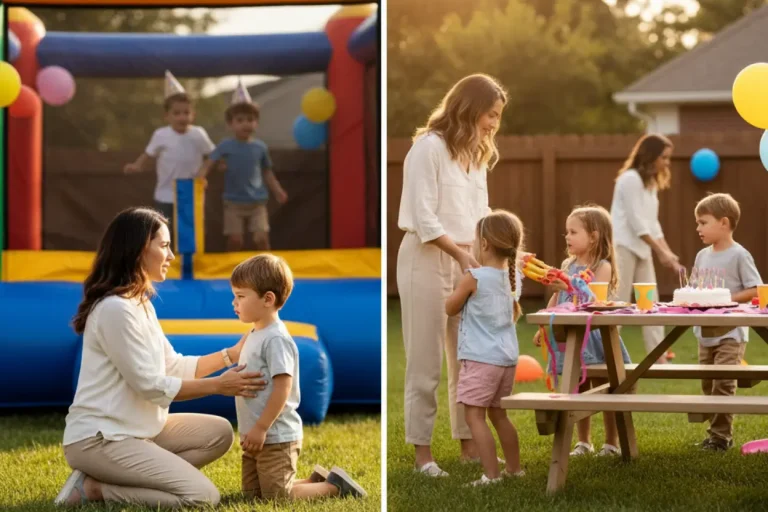 Authoritative vs Permissive Parenting: Key Differences: one parent calmly enforces rules while another avoids follow-through.